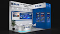 do exhibition stand, 3d trade booth, kiosk, stall, layout, backdrop, pavillion