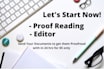 check your grammar, spellings, and proofread your writing