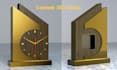 design custom wall clock in 2d and 3d cad