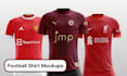 design premium football shirt illustrations for merchandise