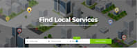provided custom service finder and business listing theme