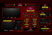 design custom twitch overlay and mascot logo for your stream
