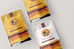 design coffee and tea labels, mugs, bags, pouches  packaging