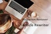 manually rewrite, rephrase, paraphrase, or reword plagiarism free article