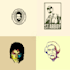 create a minimal custom logo and avatar profile picture