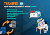 migrate wordpress website, clone or backup