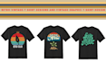 design retro vintage t shirt  and vintage graphic t shirt