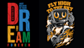 design unique and custom t shirt graphics