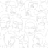 draw illustration with continuous line art 24 hours