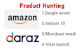 do amazon product hunting