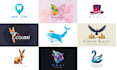 do professional geometric and polygonal logo design