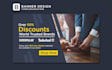 design web banner or web header