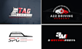 do automotive car wash and auto detailing logo