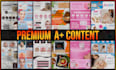 do amazon listing images and a plus content design