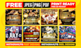 design an amazing social media flyer