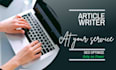 write website content and news article for you