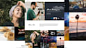 design creative photoshop web template or psd ui