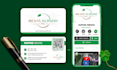 create digital business card with ai voice assistant and qr code