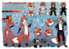create an original character or furry reference sheet