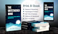 design a bestselling book cover, kindle cover, and ebook cover