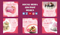 do web and social media posts, banners covers, and ads