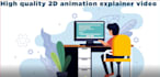 create 2d animated explainer video or 2d animation video