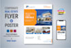 design professional flyer, brochure, poster in 24 hours