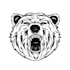 design a fierce gorilla line art or custom animal illustration