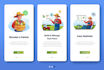 create modern 2d flat illustration