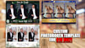 design custom photobooth templates or overlays
