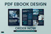 design PDF workbook, worksheet, lead magnet and recipe ebook