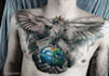 draw chest tattoo design tattoo piece