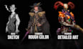 paint character concept art and illustration for you