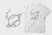 create an amazing minimalist t shirt design for your brand