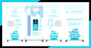 design premium ice cream vending machine