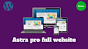 do complete website customize astra pro,avada,divi,elementor pro,enfold theme