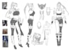 make your character design with manga style