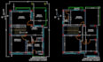 prepare a residence plan in autocad