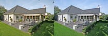 do house color change, photo editing