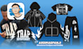 design streetwear and fashion tshirt or hoodie urban style