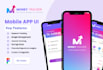 design android and ios app UI with interactive mockups