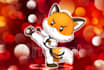 draw your cute chibi anime cartoon character portrait or nft