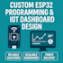 build custom iot projects arduino, esp8266, esp32