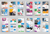 design modern business, corporate, advertising flyer