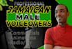 record a male voice over in a jamaican accent