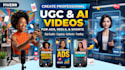 create realistic ugc and ai videos for ads, business, services