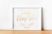 create a printable typography wall art design