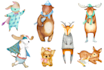 draw cute animal illustrations