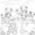 create colouring book pages for  kids and children