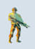 do character illustrations, such as pin ups